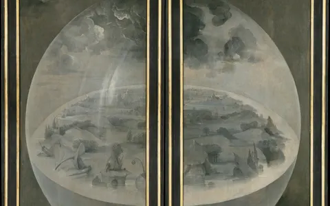 The world on the third day, detail of The Garden of Earthly Delights
