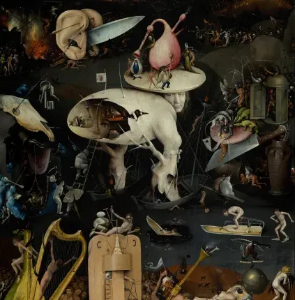 The Tree Man, detail of The Garden of Earthly Delights